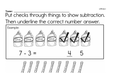 Subtraction Facts to 10