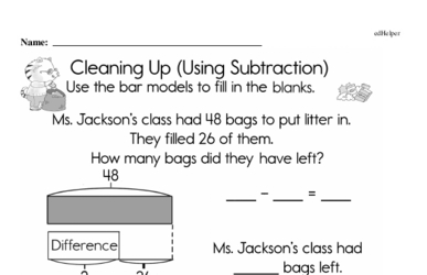 Using Bar Models: Addition and Subtraction