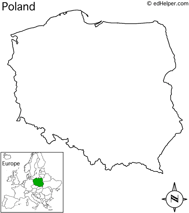 clipart map of poland - photo #45