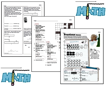 Daily Math Practice Pages