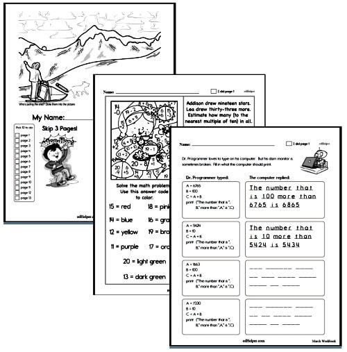 March Activity Book