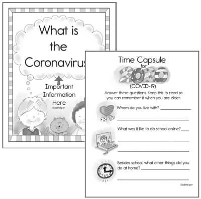What is the Coronavirus Activity Book with Time Capsule