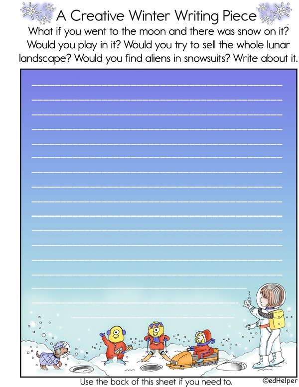 Imagine This: Frosty Fun on the Moon