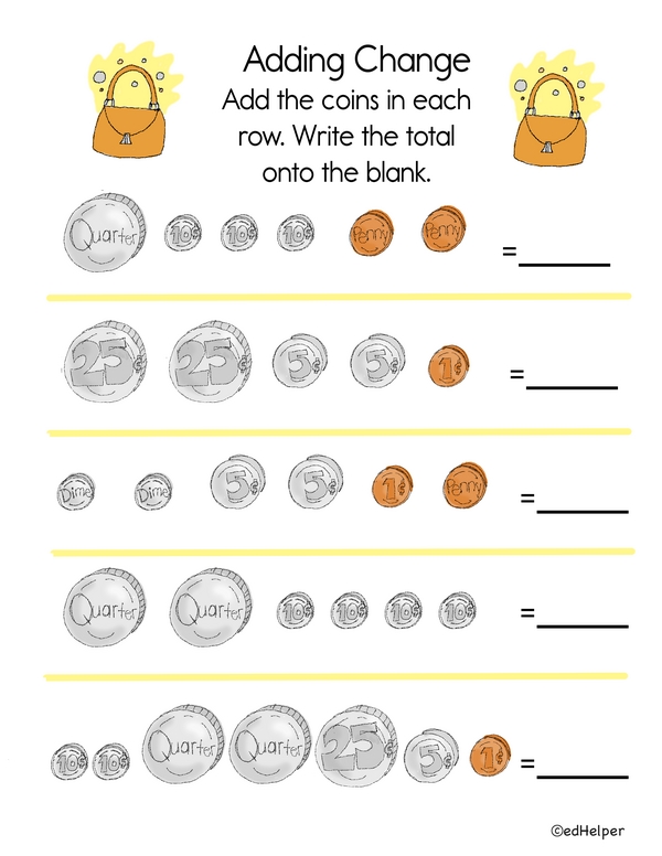 Loose Change Challenge: Count and Add