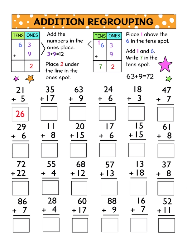 Add and Carry: Regrouping Explained