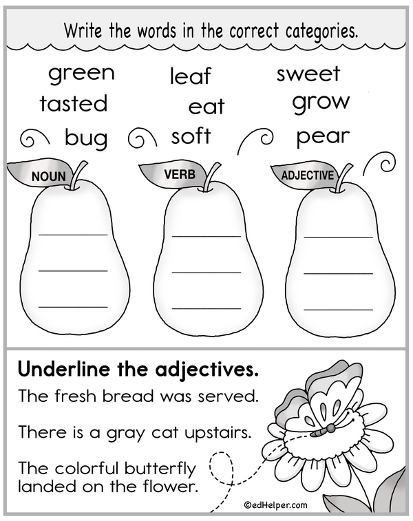Make Nouns Shine: Adjective Challenge