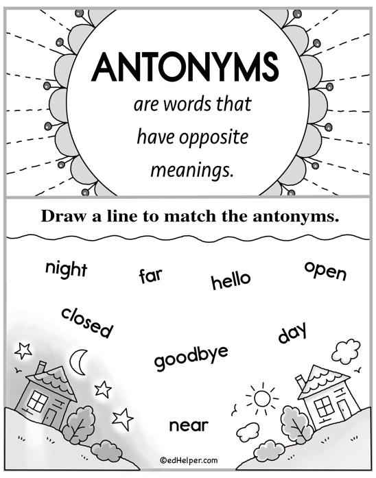 Opposites Attract: All About Antonyms