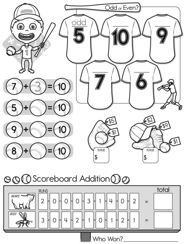 Math Home Run: Numbers in Action