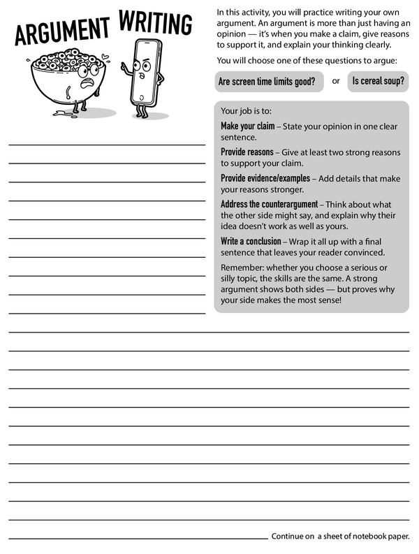 Hot Takes: Argue, Defend, Win