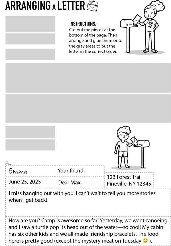 Puzzle Pieces: Build a Letter