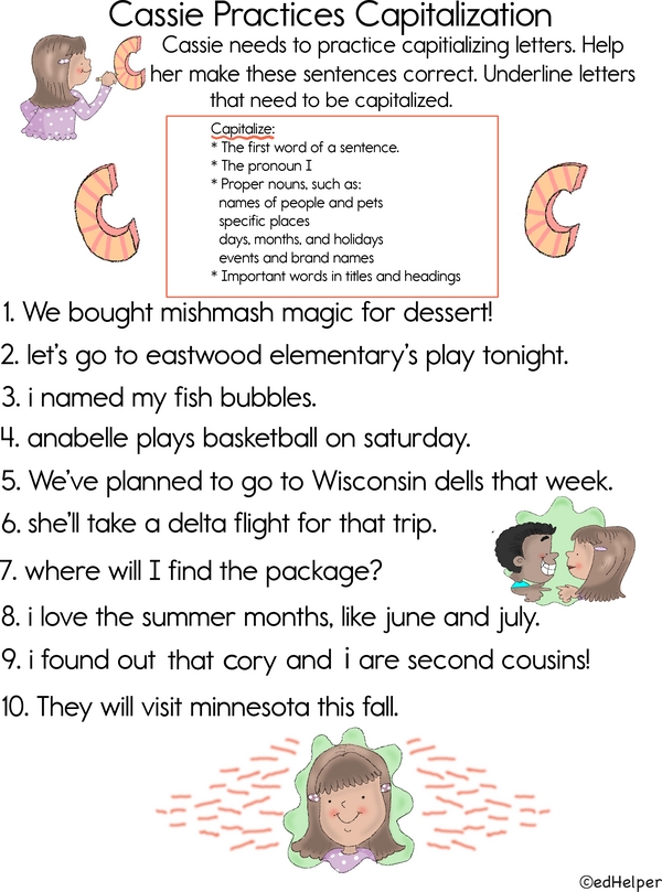 Fix the Capitals: Big Letters Challenge