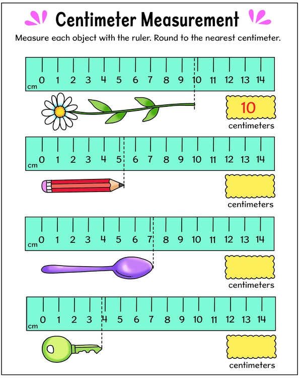 Centimeter Detectives: Measure & Tell