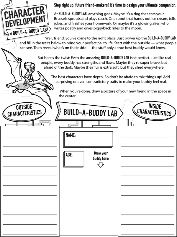Meet My Buddy: Building a Character