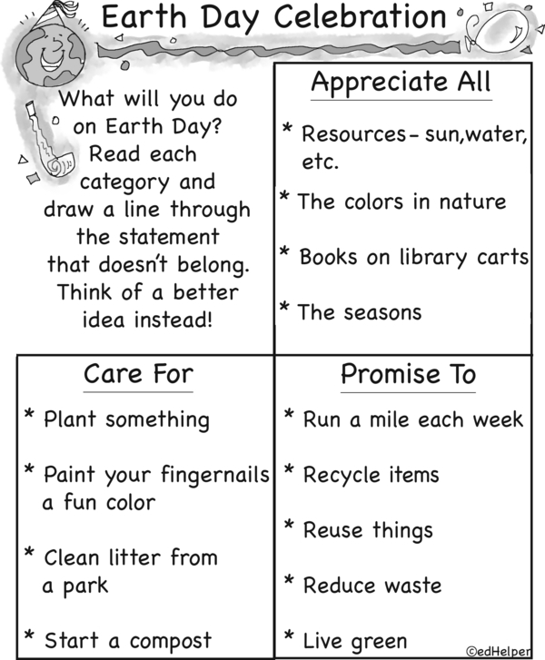 Earth Day Crew: Clean Up the Mix-Up