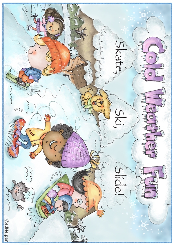 Cold Weather Fun - Poster