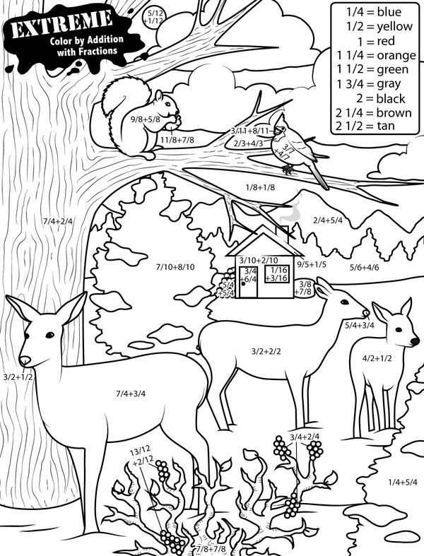 Colorful Fractions: A Crayon Adventure