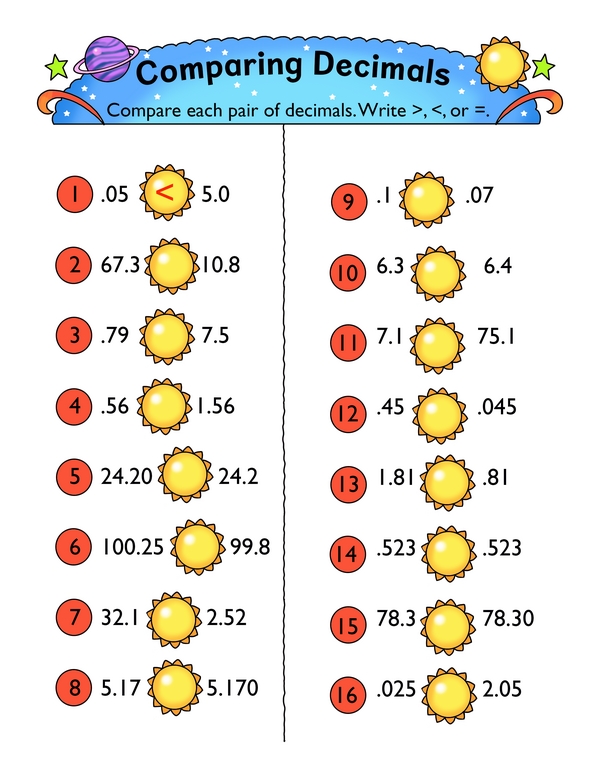 Math Showdown: Decimal Face-Off