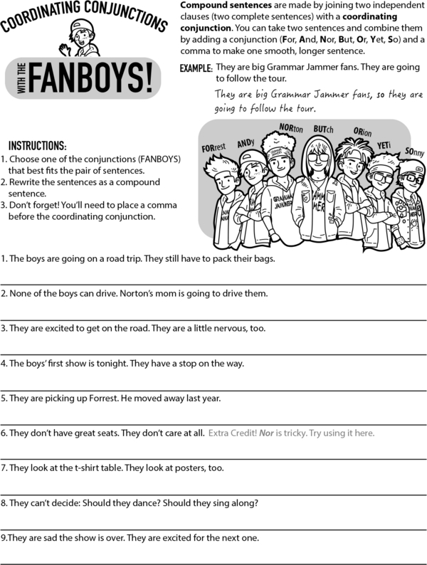Compound Sentences: Your FANBOYS Guide