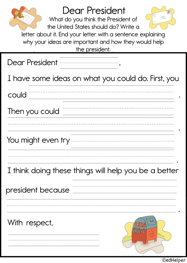 Creative Writing: Dear President