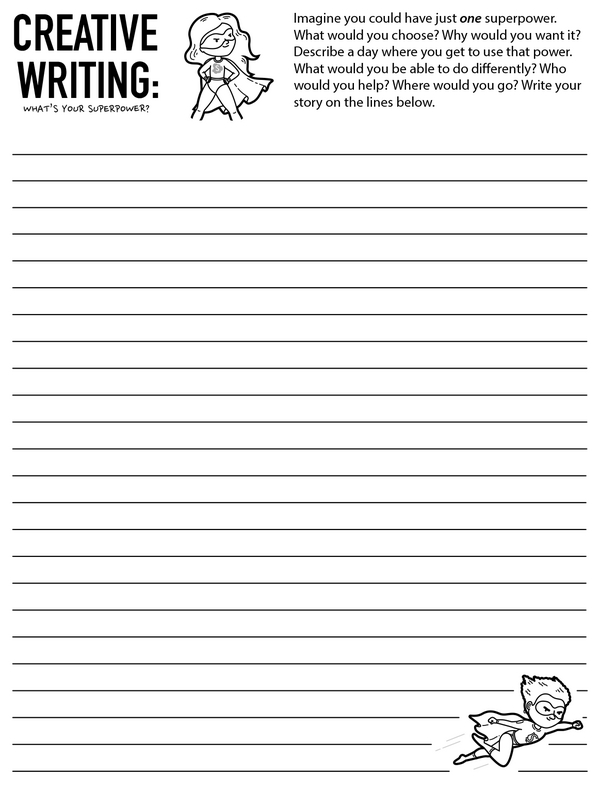 Creative Writing: What's Your Superpower?
