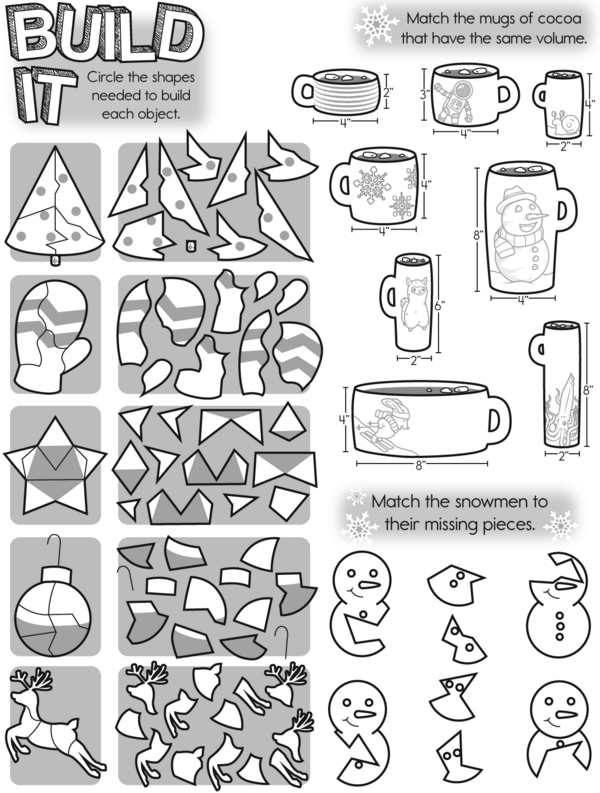 Think It Through: From Shapes to Fractions