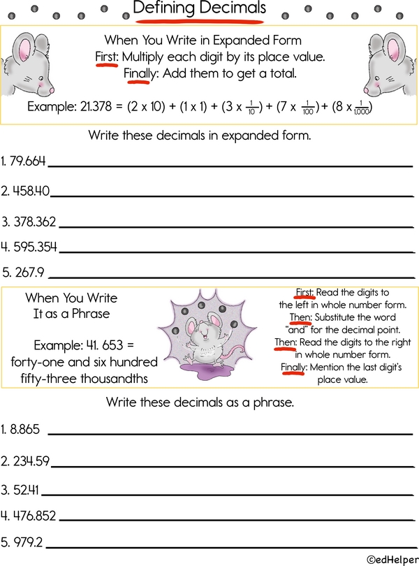 Decimals in Action: How to Write and Say Them