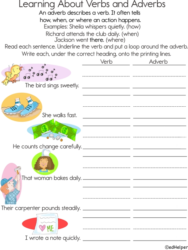 Act Fast: Verbs and Adverbs