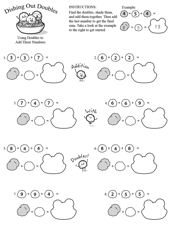 Fun with Math: Quick Adds with Doubles