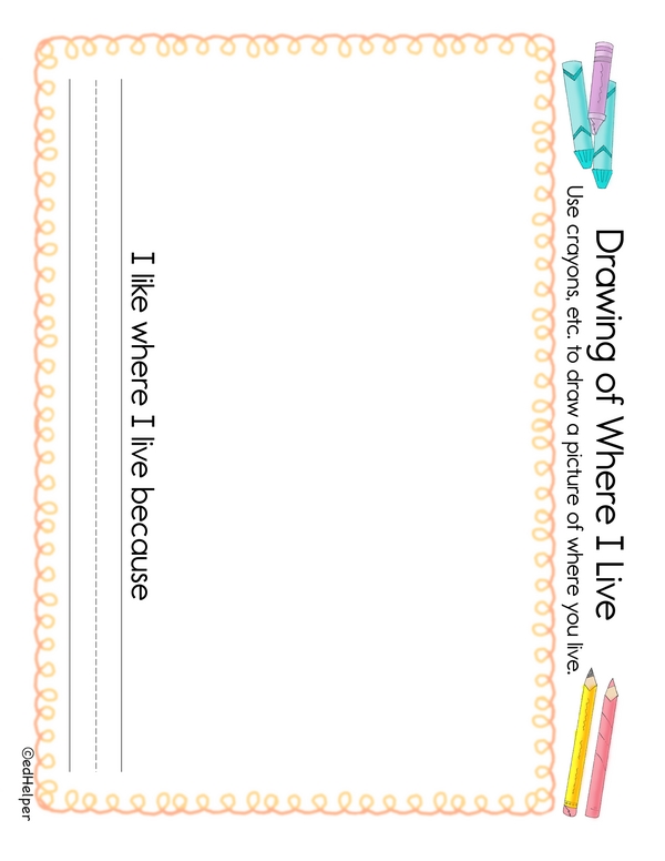 Draw and Tell: Home Sweet Home