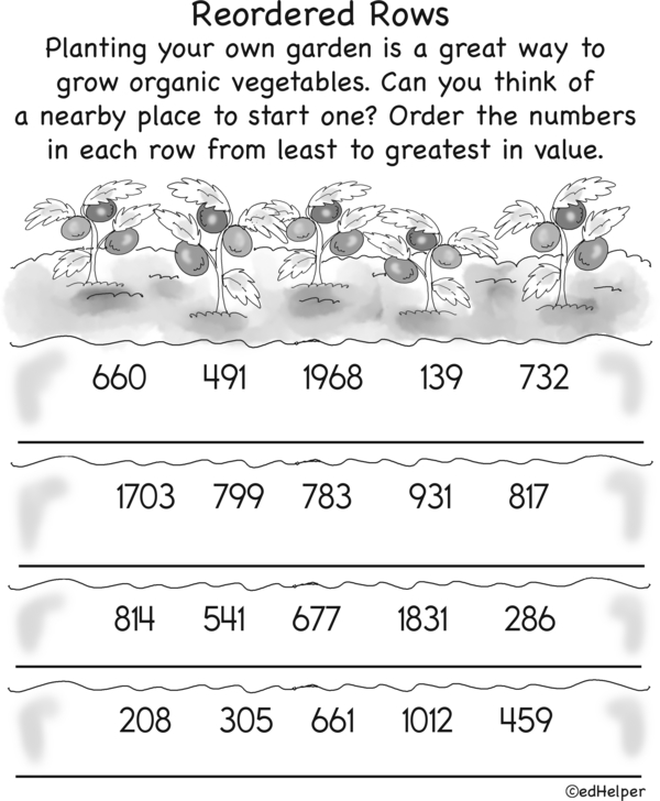 Growing Numbers: Sort, Plant, and Bloom