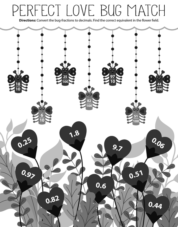 Perfect Match: Fractions Meet Decimals