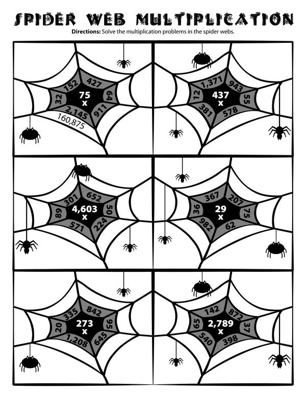 Web of Numbers: Multiplication in Action