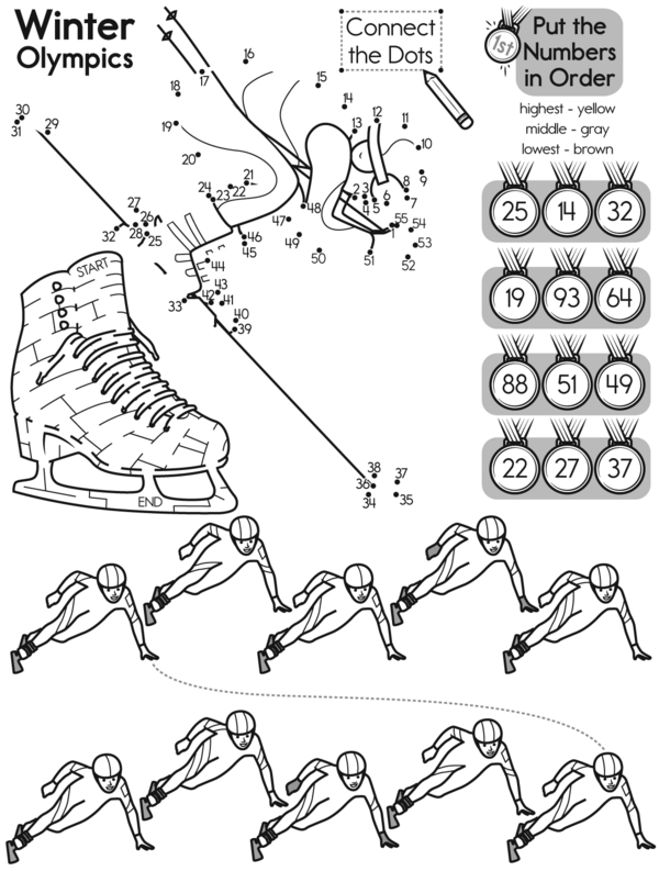 Race to the Finish: Winter Olympics