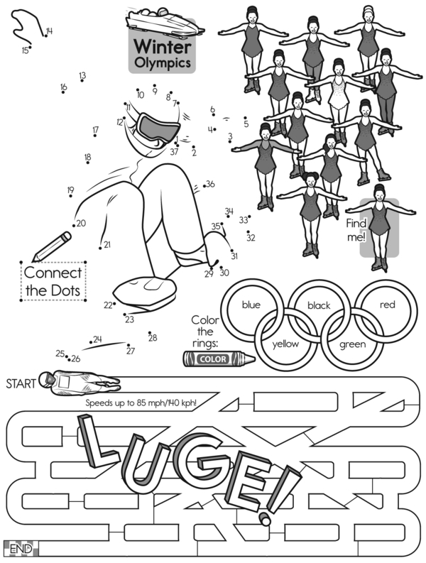 Game On: Search, Connect, and Luge Maze