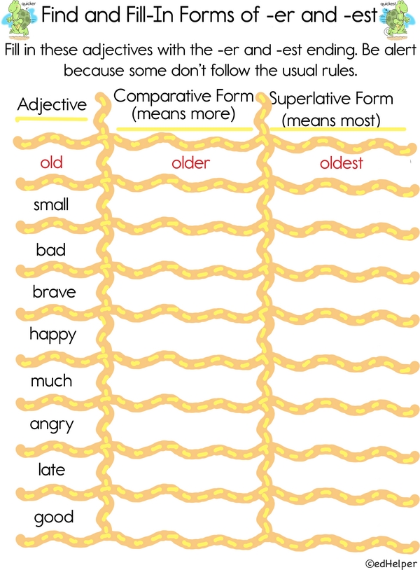 Adjective Level-Up: Comparative and Superlative Fun