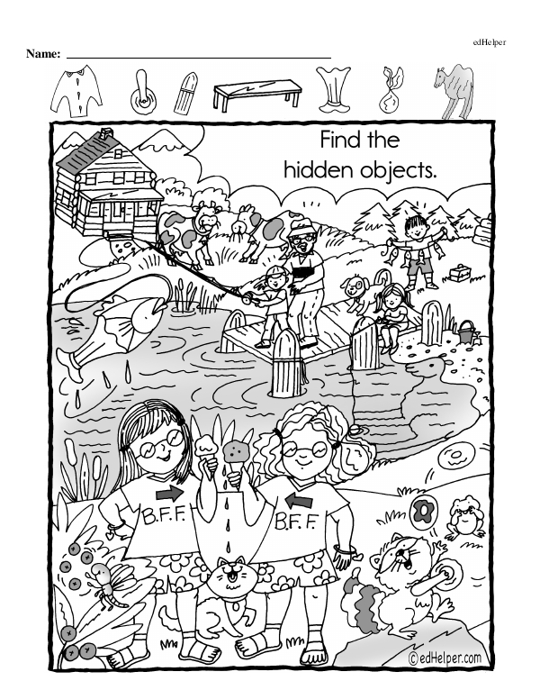 Finding Hidden Objects, Multiples, and Emotions