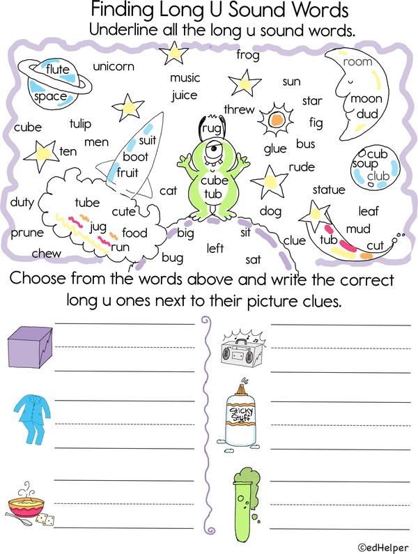 Phonics Catchers: The Long 'u' Sound