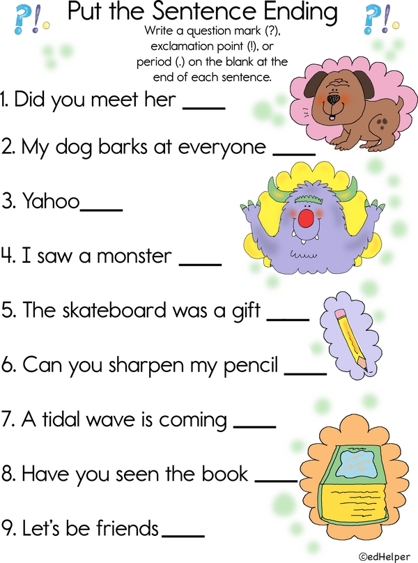 Punctuation Power: Ask, Shout, Stop