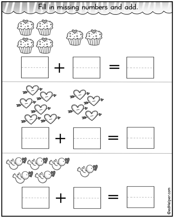 Valentine Math: Fun with Numbers