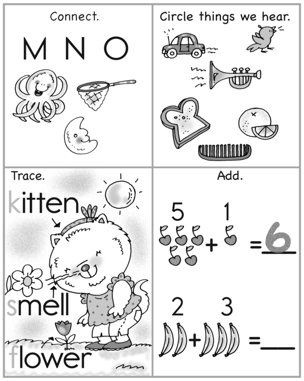 Puzzle Party: Letters, Numbers, and Pictures