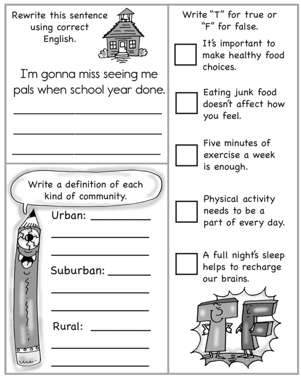 Brainy Puzzles: Reading, Writing, and Math Fun