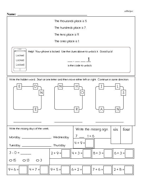 Follow the Clues to Find the Correct Phone Login Code