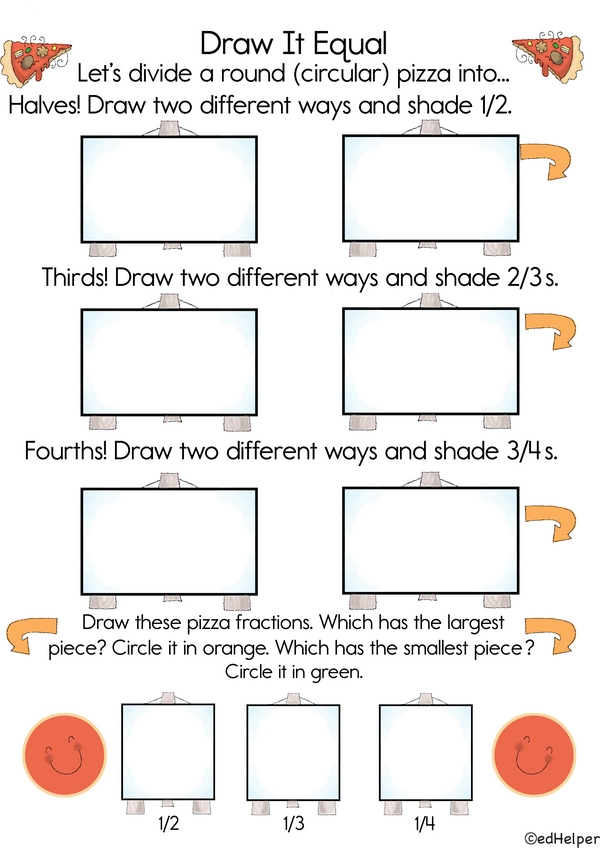 Pizza Math: A Slice of Fractions