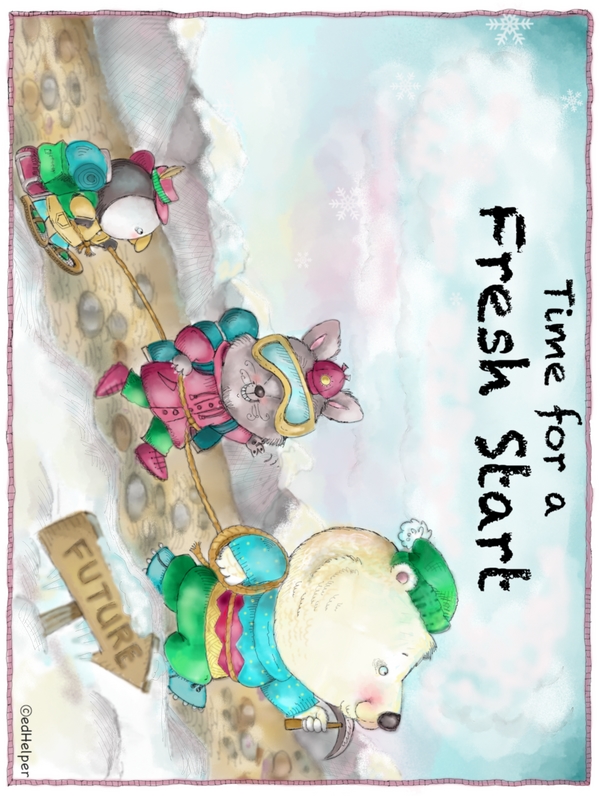 A Bright New Year - Posters