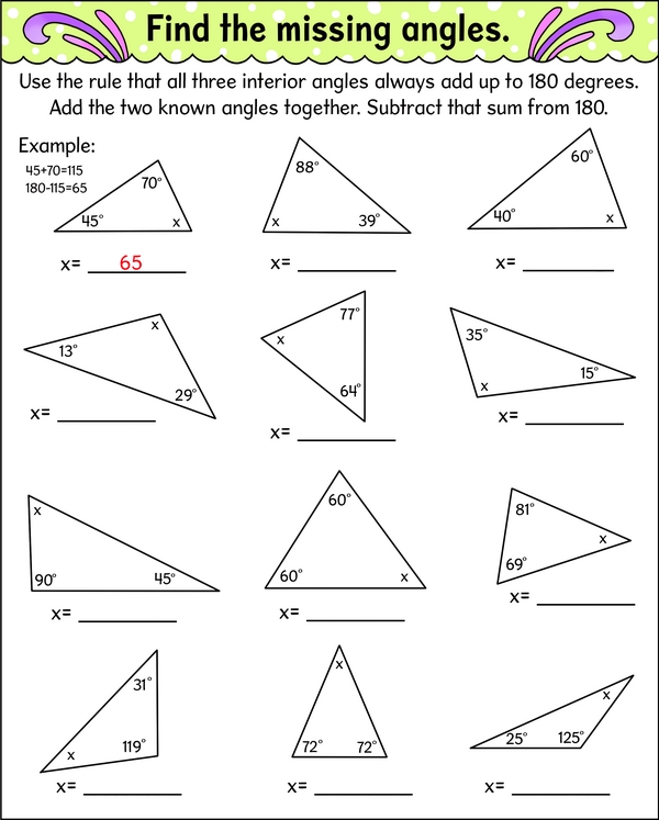 Geometry Quest: Crack the Angle Code