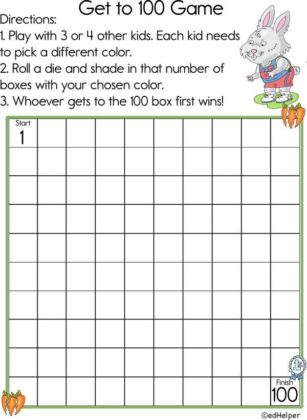 Race to 100: A Number Game
