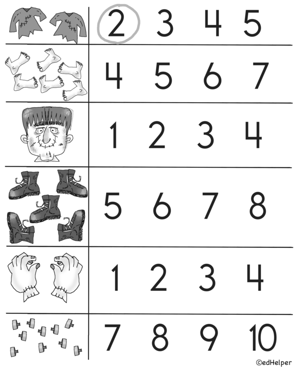 How Many? Count and Tell