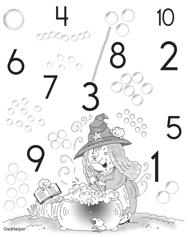 Bubble Trouble: Count and Connect Workbook