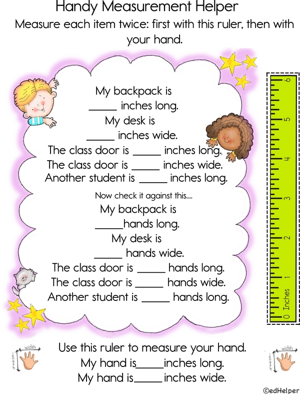Hands-On Measuring: Ruler vs. Hand