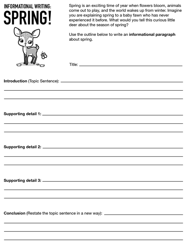 Spring Explained: Fun with Writing